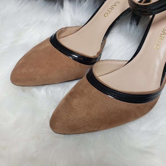 Franco sarto tan suede heels - Picture 8 of 16